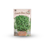عکس کوچک بذر سبزی ریحان برگ درشت ایتالیایی