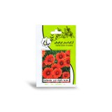 عکس کوچک بذر گل رعنا زیبا پاکوتاه قرمز آرکا بذر ایرانیان