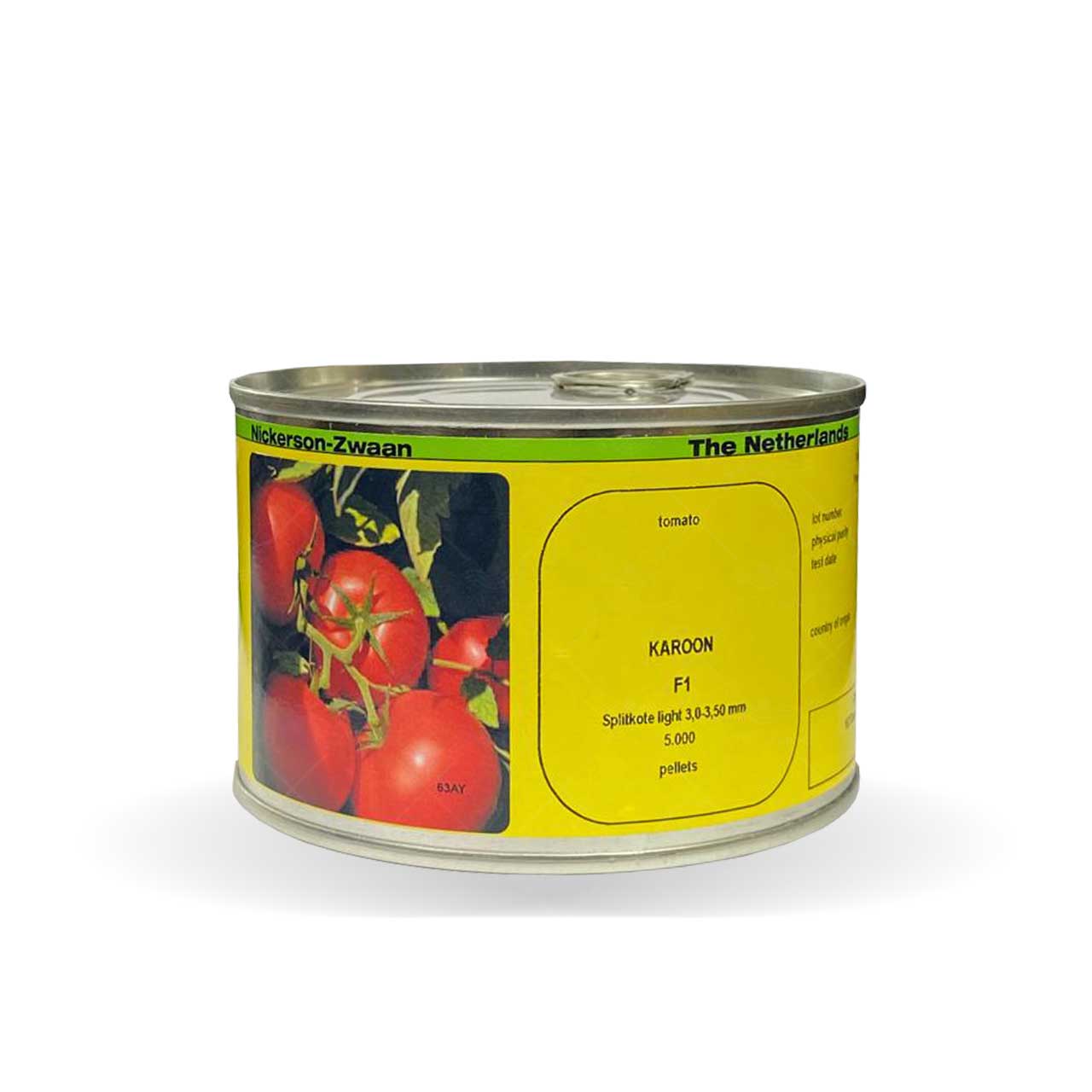 بذر گوجه فرنگی گرد کارون هیبرید F1 از شرکت نیکرسون هلند 5000 عددی
