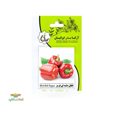 بذر خانگی فلفل دلمه ای قرمز آرکا بذر ایرانیان