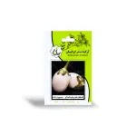 بذر بادمجان سفید زینتی دلمه ای آرکا بذر ایرانیان 0