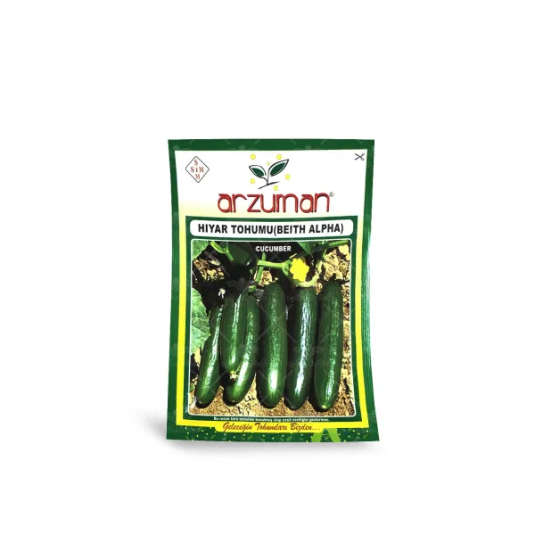 بذر خیار سبز بیت آلفا ترک 10 گرمی آرزومان