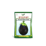 بذر بادمجان دلمه ای مشکی ترک 10 گرمی آرزومان 0
