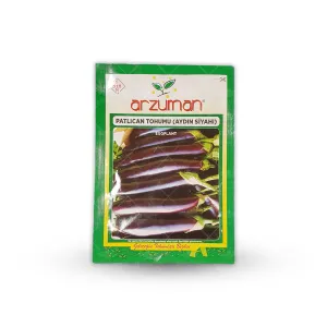 بذر بادمجان سیاه آیدین ترک 10 گرمی