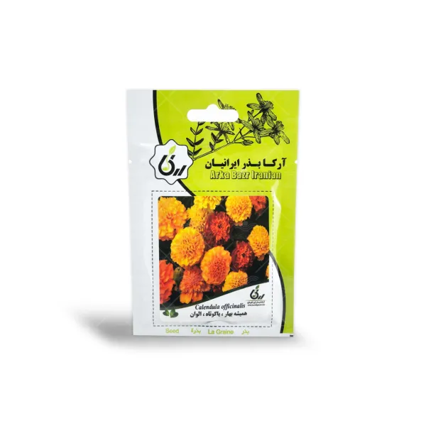 بذر گل همیشه بهار پا کوتاه الوان آرکا بذر ایرانیان
